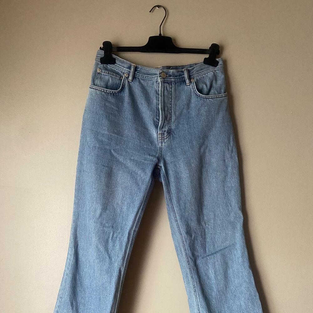 Acne Studios Taughty Flare Denim Jeans